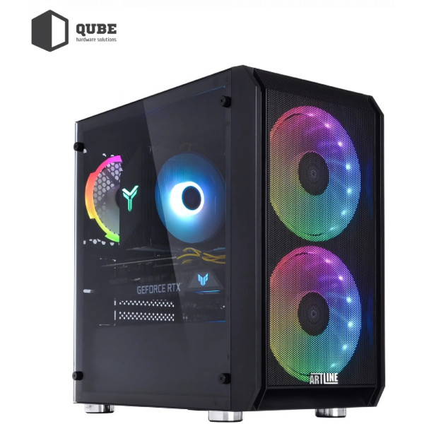 Фото - Системний блок QUBE QB i5 14400F RTX 5060 Ti 16GB NM 321010Win (i514400FRTX5060TI16GBNM321010Win)
