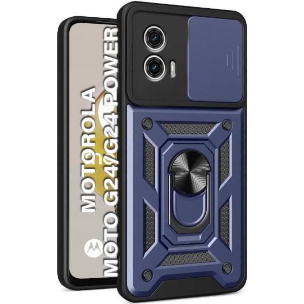 Фото - Чехол для смартфона BeCover Military for Motorola Moto G24/G24 Power Blue (710723)