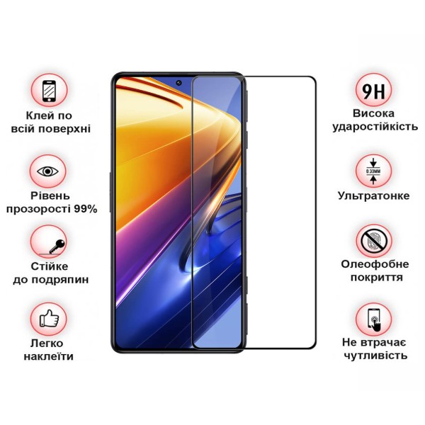 Фото - Захисне скло для смартфону BeCover Tecno Spark 20 (KJ5n) Black (710626)