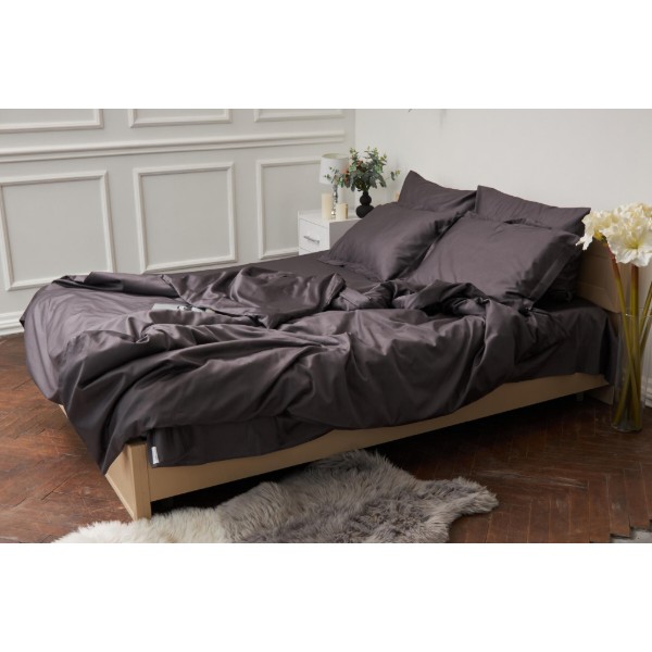 Фото - Комплект постільної білизни Moon&Star 160х220х2 нав. 4х70х70 Rain Cloud Satin Premium (MS-820000419)