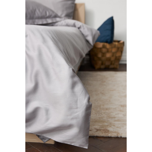 Фото - Комплект постільної білизни Moon&Star 160х220х2 нав. 2х50х70 Smoke Satin Premium (MS-820000451)