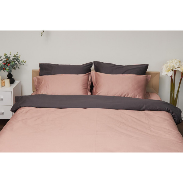 Фото - Комплект постільної білизни Moon&Star 160х220х2 нав. 4х70х70 Violet Satin Premium (MS-820000489)