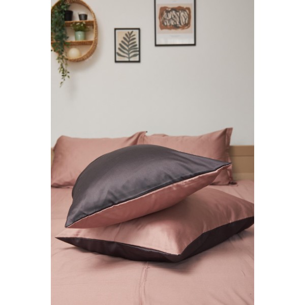 Фото - Комплект постільної білизни Moon&Star 160х220х2 нав. 4х50х70 Violet Satin Premium (MS-820000488)