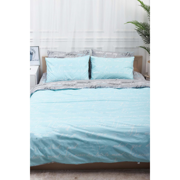 Фото - Комплект постільної білизни Moon&Star 160х220х2 нав. 4х70х70 Autograph Mind Бязь Gold Люкс (MS-820000729)