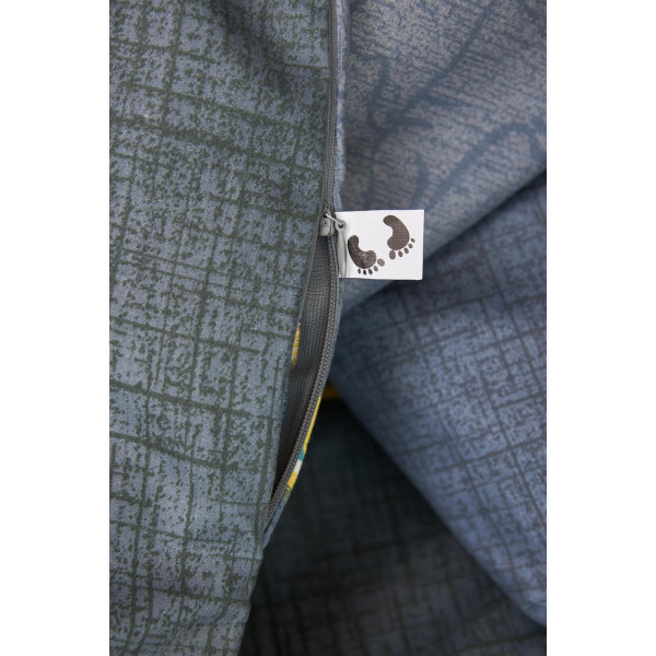 Фото - Комплект постільної білизни Moon&Star  160х220х2 нав. 4х50х70 Triangles Мікросатин Premium (MS-820001491)