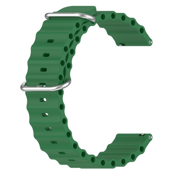 Фото - Ремешок для смарт-часов BeCover Wave Style (22mm) for Samsung Galaxy Watch (46mm) / Watch 3 (45mm) / Gear S3 Classic / Gear S3 Frontier Green (714203)
