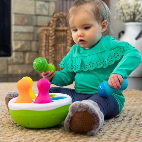 Фото - Балансир Fat Brain Toys Spinny Pins Неваляшки (F248ML)
