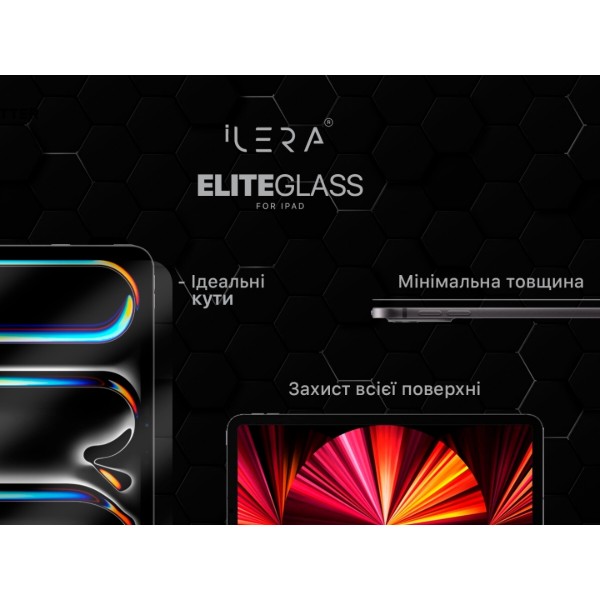 Фото - Захисне скло для планшета ILera Infinity Clear Glass iPad Pro 13" (2024) New (iLiPG09)