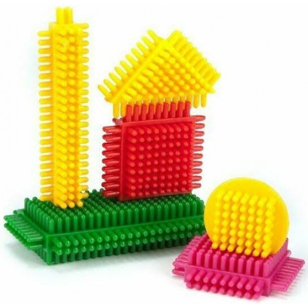 Фото - Пластиковый конструктор Wader Ёжик 50 шт. в маленькой банке (41930)