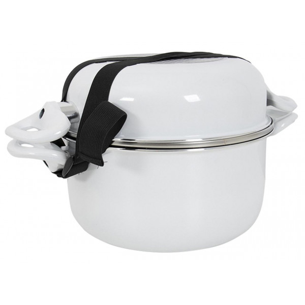 Фото - Набір посуду Gimex Cookware Set induction 7 пр. White (6977221)