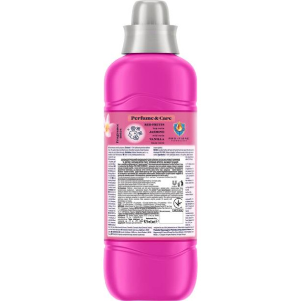 Фото - Ополіскувач для білизни Coccolino Perfume & Care Tiare Flower & Red Fruits 925 мл