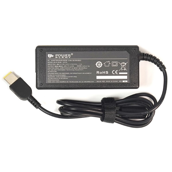 Фото - Зарядное устройство для ноутбука PowerPlant IBM/Lenovo 220V 20V 65W 3.25A Special (IB65HUSB)