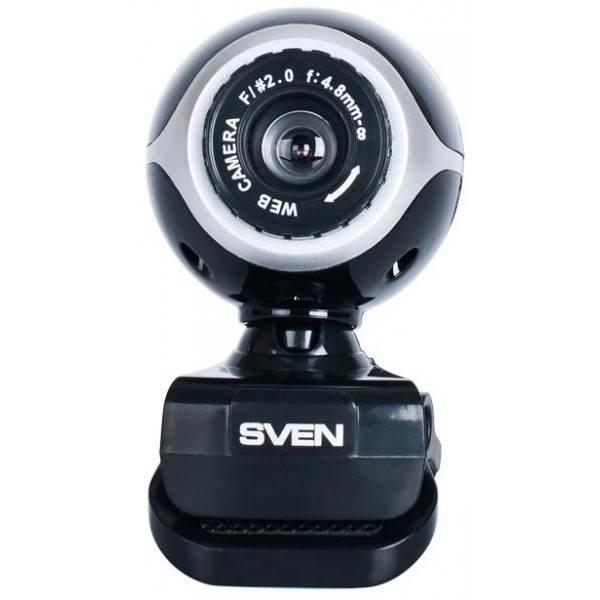 Фото - Веб-камера для компьютера Sven IC-300 Web black-silver