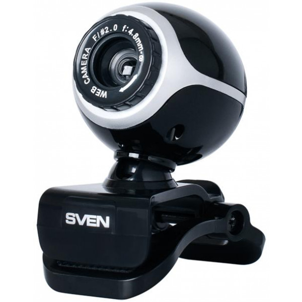 Фото - Веб-камера для компьютера Sven IC-300 Web black-silver