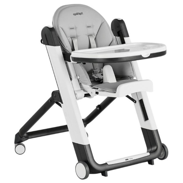 Фото - Стульчик для кормления трансформер Peg-Perego Siesta Follow Me Ice (серый)