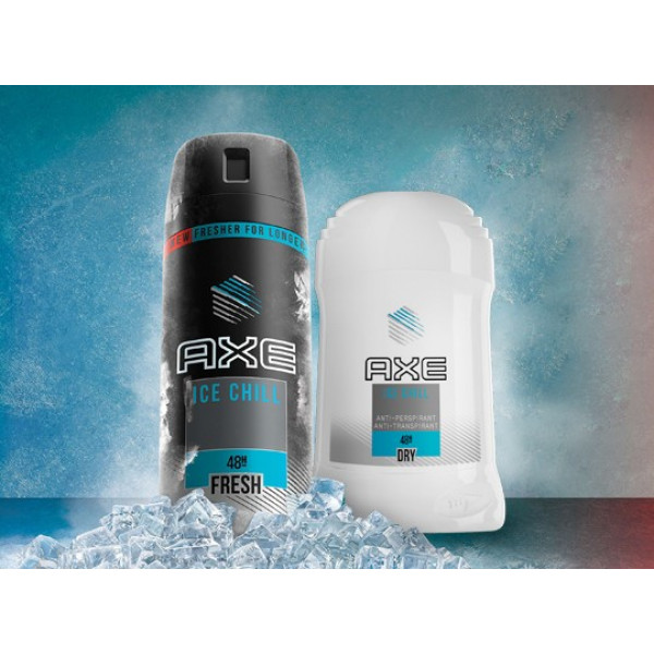 Фото - Дезодорант аэрозольный AXE Айс Чил 150 мл