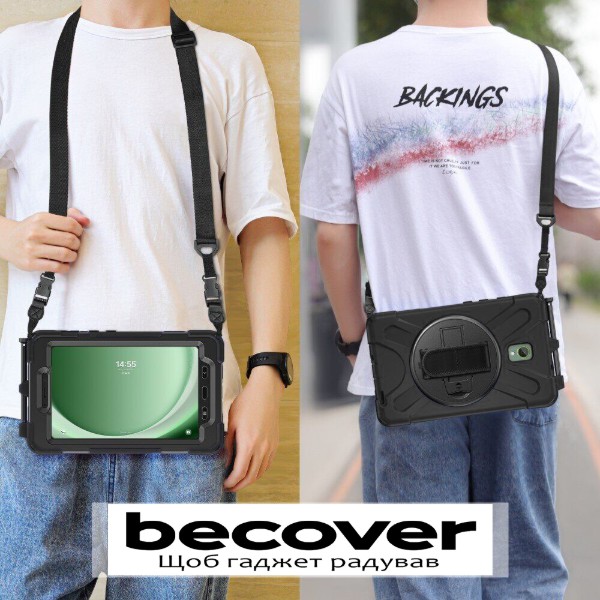 Фото - Чехол для планшета BeCover Heavy Duty Case for Samsung Galaxy Tab Active 3 SM-T570/SM-T575/SM-T577 8" Black (710047)