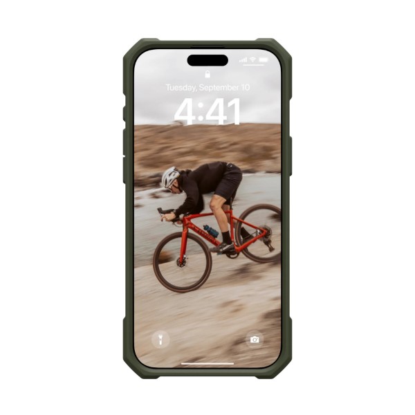 Фото - Чохол для смартфону UAG for iPhone 16 Pro Max, Essential Armor Magsafe, Olive Drab (114449117272)