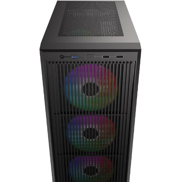 Фото - Корпус ID-Cooling Ware 300 ARGB Black