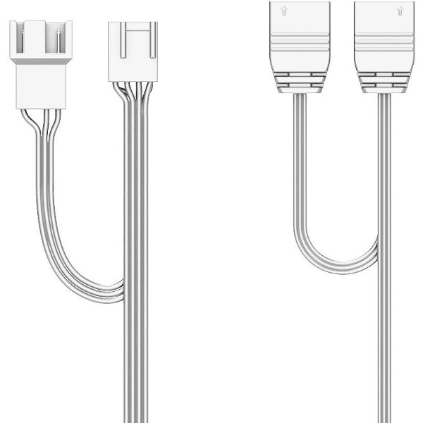 Фото - Корпус ID-Cooling Ware 300 ARGB White