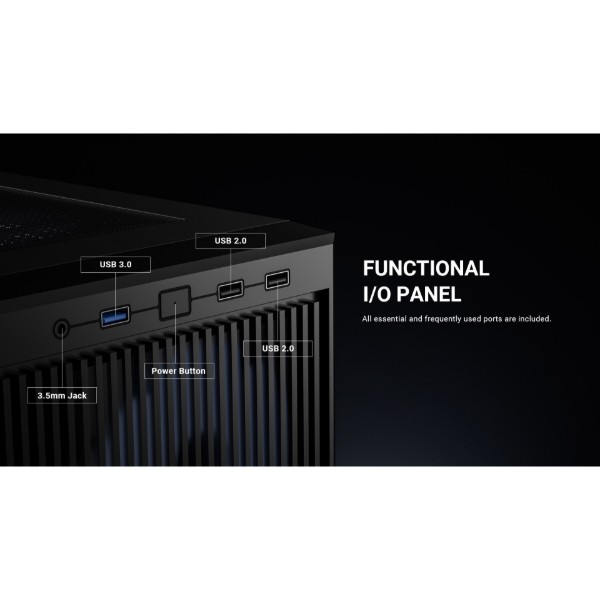 Фото - Корпус ID-Cooling Ware 310 ARGB Black