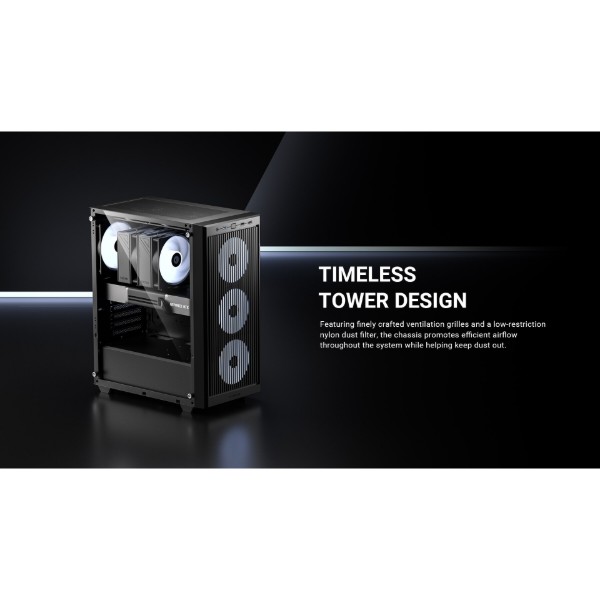 Фото - Корпус ID-Cooling Ware 310 ARGB Black