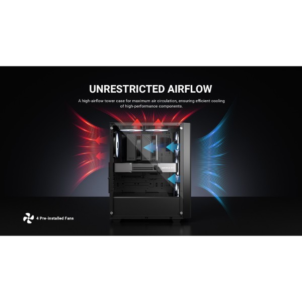 Фото - Корпус ID-Cooling Ware 310 ARGB Black
