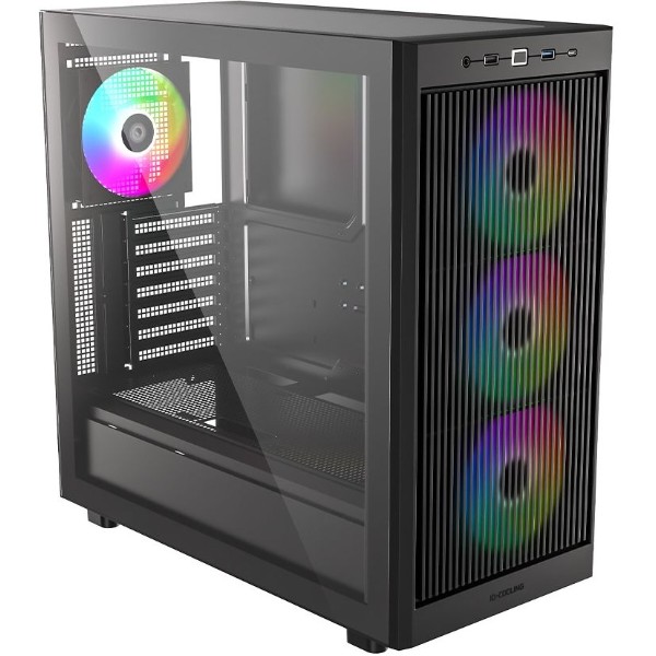 Фото - Корпус ID-Cooling Ware 510 ARGB Black