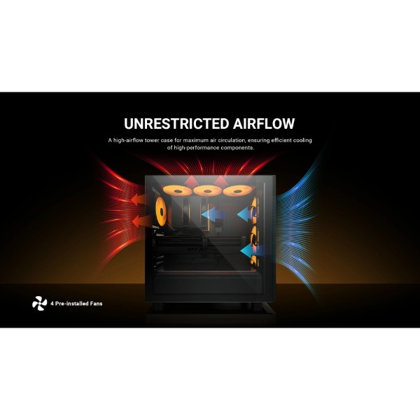 Фото - Корпус ID-Cooling Ware 510 ARGB Black