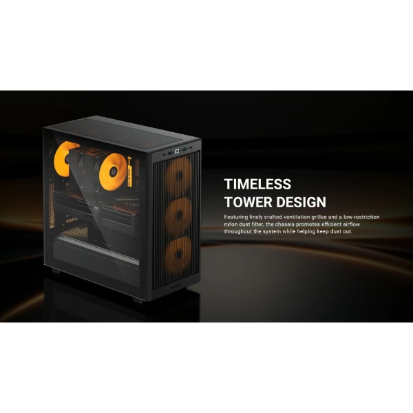 Фото - Корпус ID-Cooling Ware 510 ARGB Black