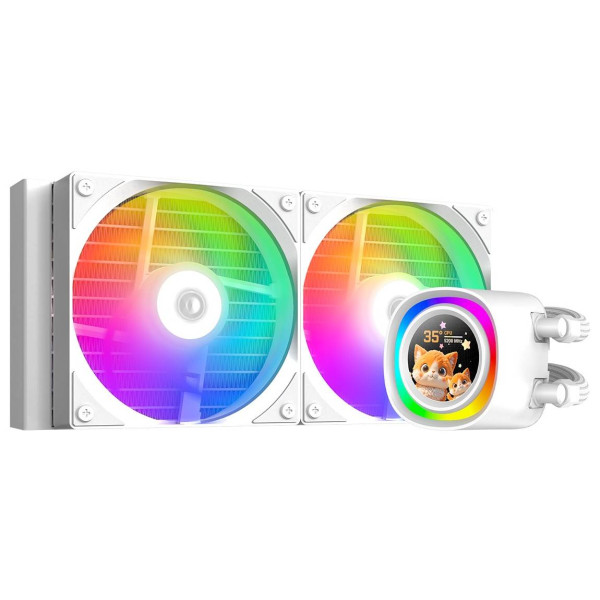 Фото - Водяная система охлаждения ID-Cooling FX240 LCD White