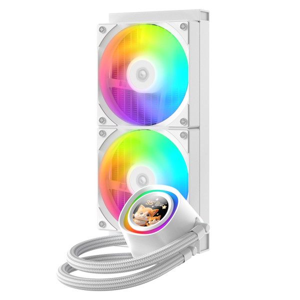 Фото - Водяная система охлаждения ID-Cooling FX240 LCD White