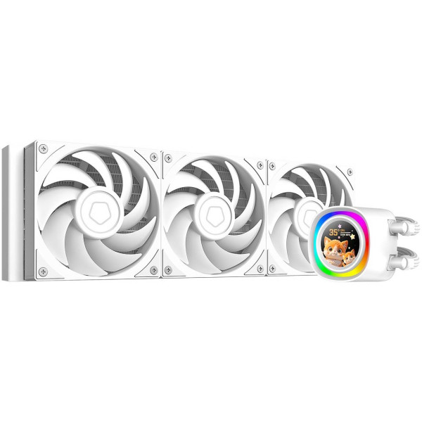 Фото - Водяная система охлаждения ID-Cooling FX360 LCD PE White