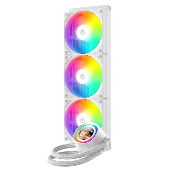 Фото - Водяная система охлаждения ID-Cooling FX360 LCD White