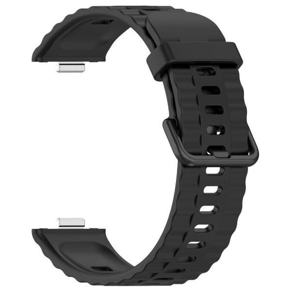 Фото - Ремешок для смарт-часов BeCover Ribbed Tape for Huawei Watch Fit 3 / Fit 4 / Fit 4 Pro Black (714112)