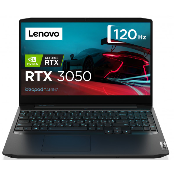 Фото - Ноутбук ігровий Lenovo Gaming 3 15IHU6 (82K101GURA) Shadow Black