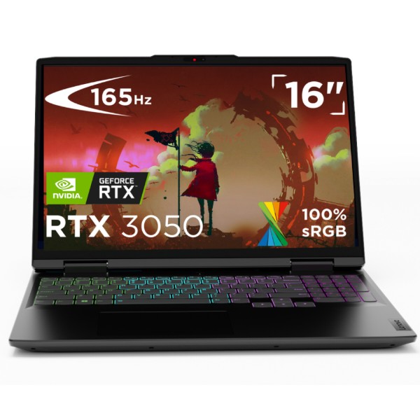 Фото - Ноутбук ігровий Lenovo IdeaPad Gaming 3 16ARH7 (82SC00AHRA) Onyx Grey