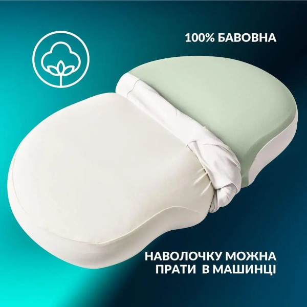Фото - Подушка ортопедична IDEIA CloudTherapy 65х40х10 см з ефектом пам'яті (8-35858*001)