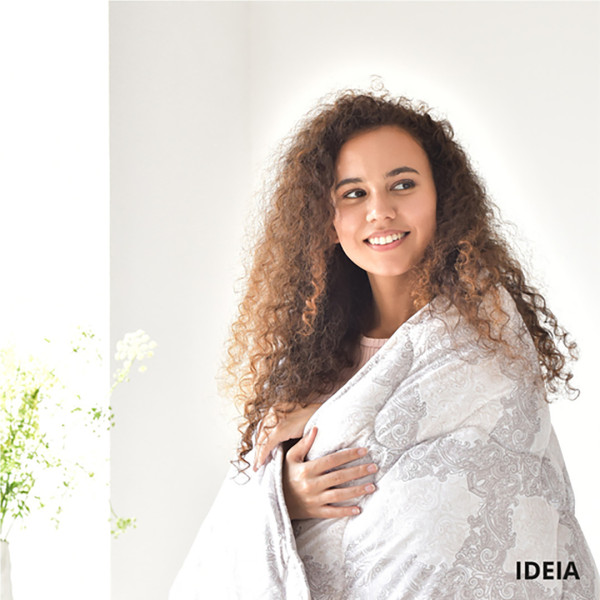 Фото - Ковдра всесезонна полуторна IDEIA Afrodita 155х210 см аналог лебединого пуху (8-35885*001)