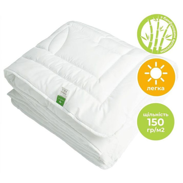 Фото - Одеяло летнее полуторное IDEIA Бамбук 140х210 см (8-32464)