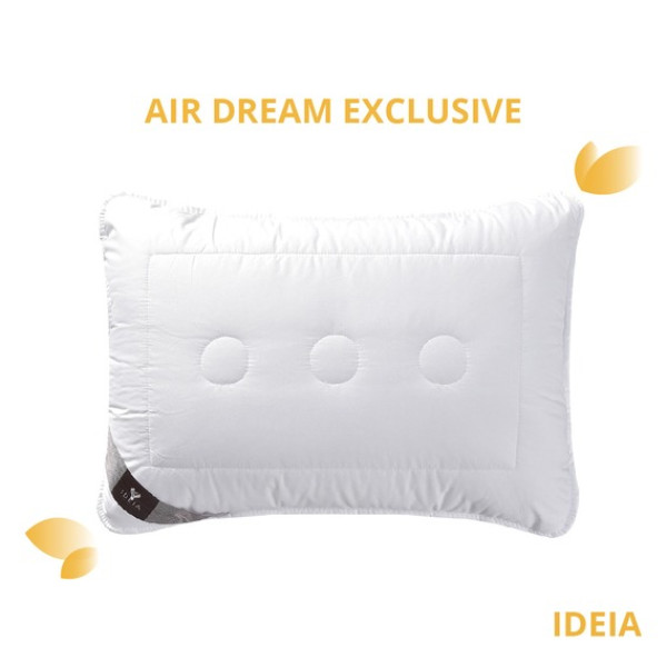 Фото - Подушка стандартная IDEIA Air Dream Exclusive 50х70 см антиаллергенная чехол на молнии (8-11586*001)