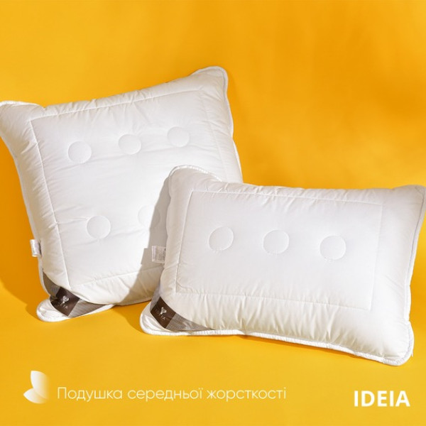 Фото - Подушка стандартна IDEIA Air Dream Exclusive 70х70 см антиалергенна чохол на блискавці (8-11588*001)