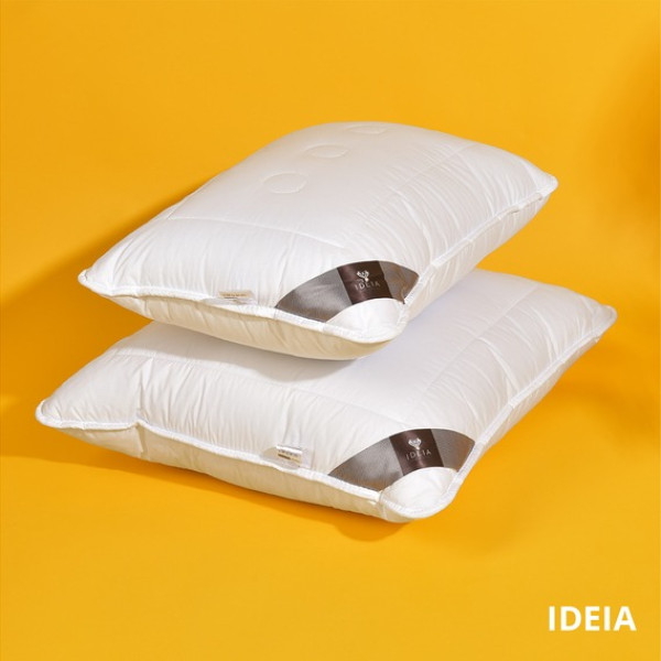 Фото - Подушка стандартна IDEIA Air Dream Exclusive 70х70 см антиалергенна чохол на блискавці (8-11588*001)