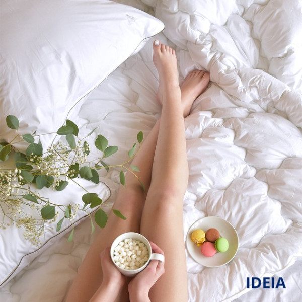 Фото - Подушка стандартная IDEIA Super Soft Premium 70х70 см чехол на молнии хлопок (8-11638)