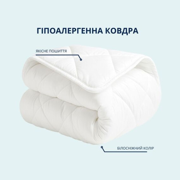 Фото - Одеяло зимнее двуспальное евро IDEIA серии Classic 200х220 см (8-31156)