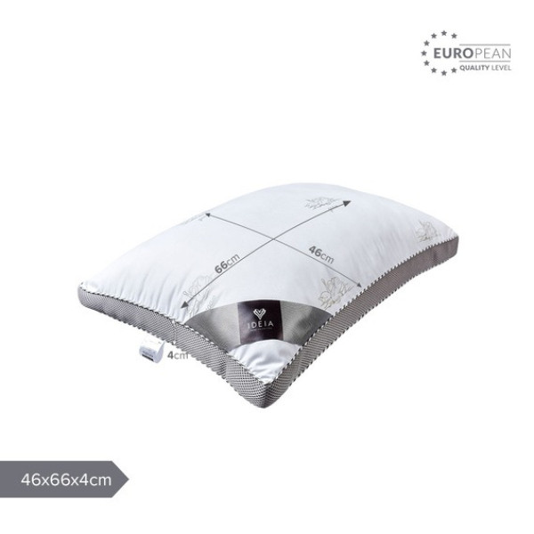 Фото - Подушка стандартна IDEIA Classica Soft 3D трикамерна 50х70 см аналог лебединого пуху (8-31771*001)