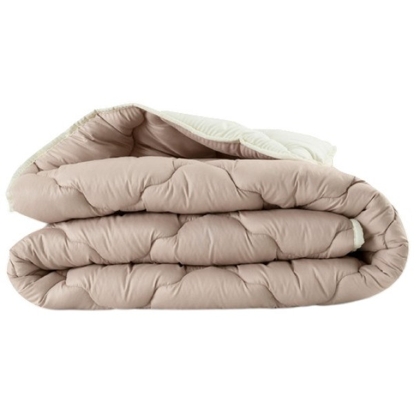 Фото - Ковдра зимова полуторна IDEIA WOOLLY вовняна 140х210 см двостороння (8-34174)