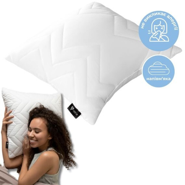 Фото - Подушка стандартная IDEIA NORDIC COMFORT 50х50 см чехол с стежкой антиаллергенное волокно (8-34688*001)
