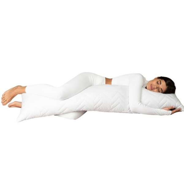 Фото - Подушка стандартная IDEIA NORDIC COMFORT+ для отдыха и сна 40х140 см с молнией (8-34692*001)