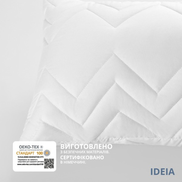 Фото - Подушка стандартная IDEIA NORDIC COMFORT+ для отдыха и сна 40х140 см с молнией (8-34692*001)
